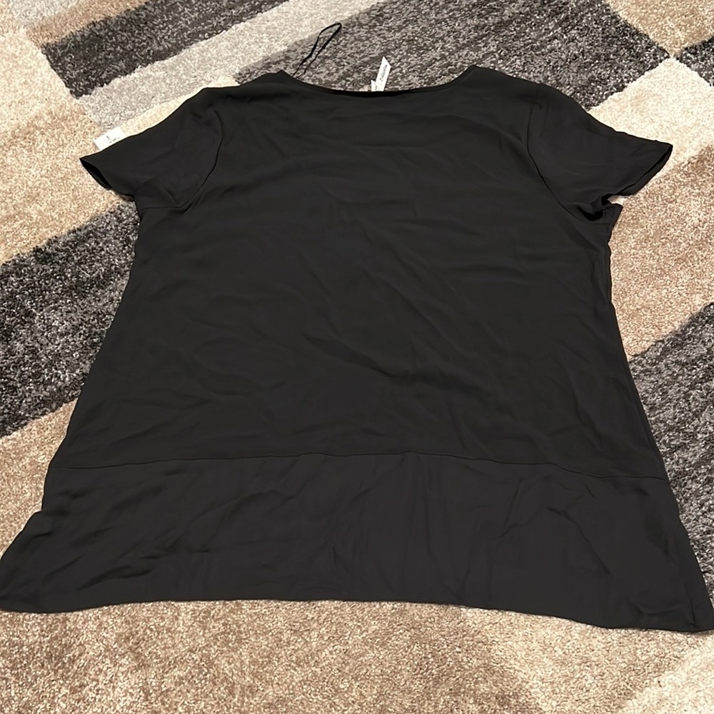 NY Collection top, black, size XL NWT! - Picture 6 of 6